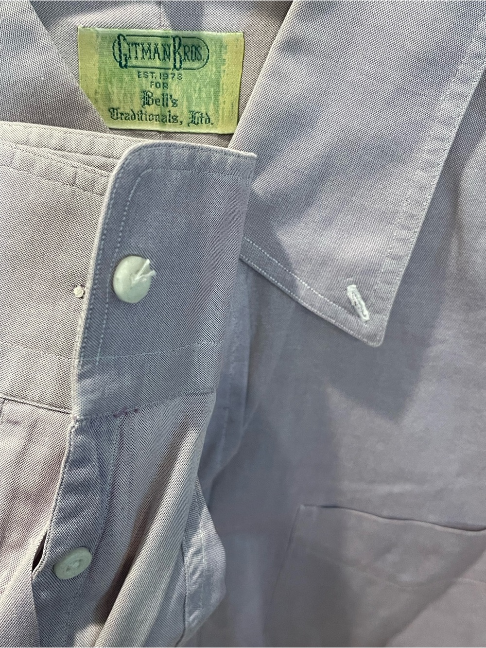 Gitman Brothers Lavender Dress Shirt
